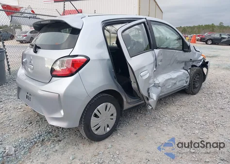 2024 Mitsubishi Mirage Es/Le from USA, damaged, VIN ML32AUHJ0RH030837